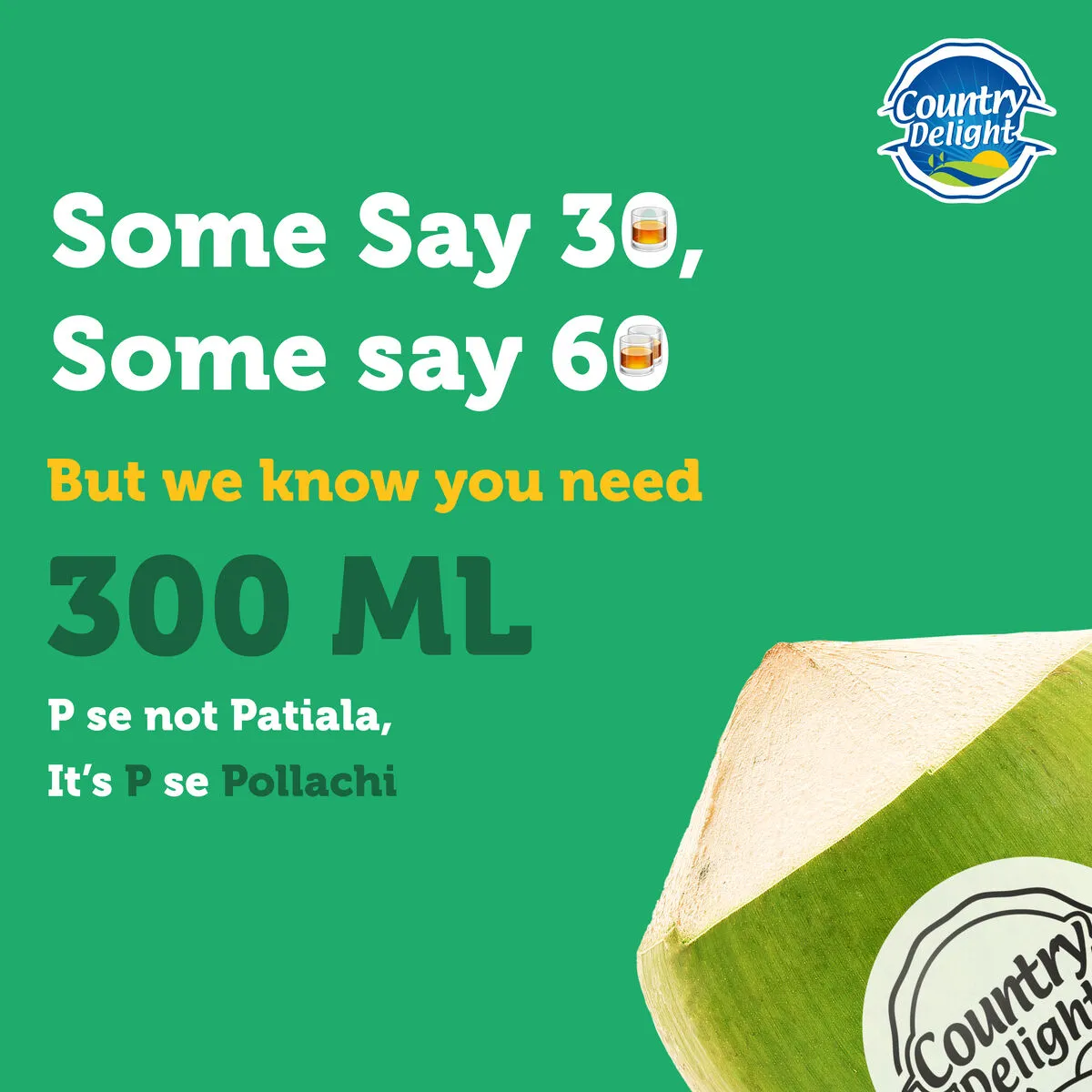 Country Delight social media campaign by Stampsize